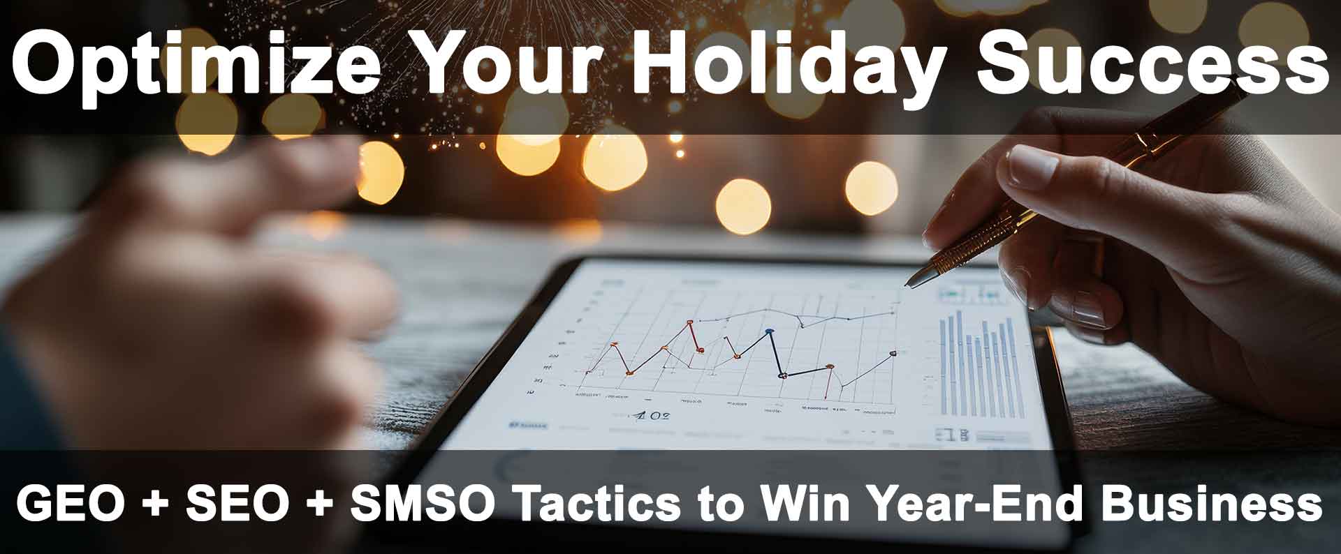 Using GEO + SEO + SMSO Tactics to Win Year-End Business